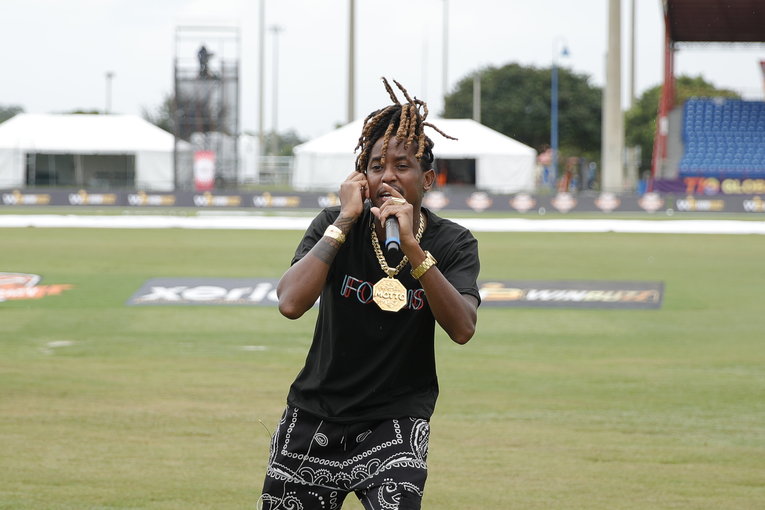 Mid innings performance during match 1 of the US Masters T10 League between the Atlanta Riders and the Texas Chargers at the Central Broward Park in Lauderhill, Florida on the 18 August 2023Photo by Saikat Das / ACEIMAGES for US Masters T10