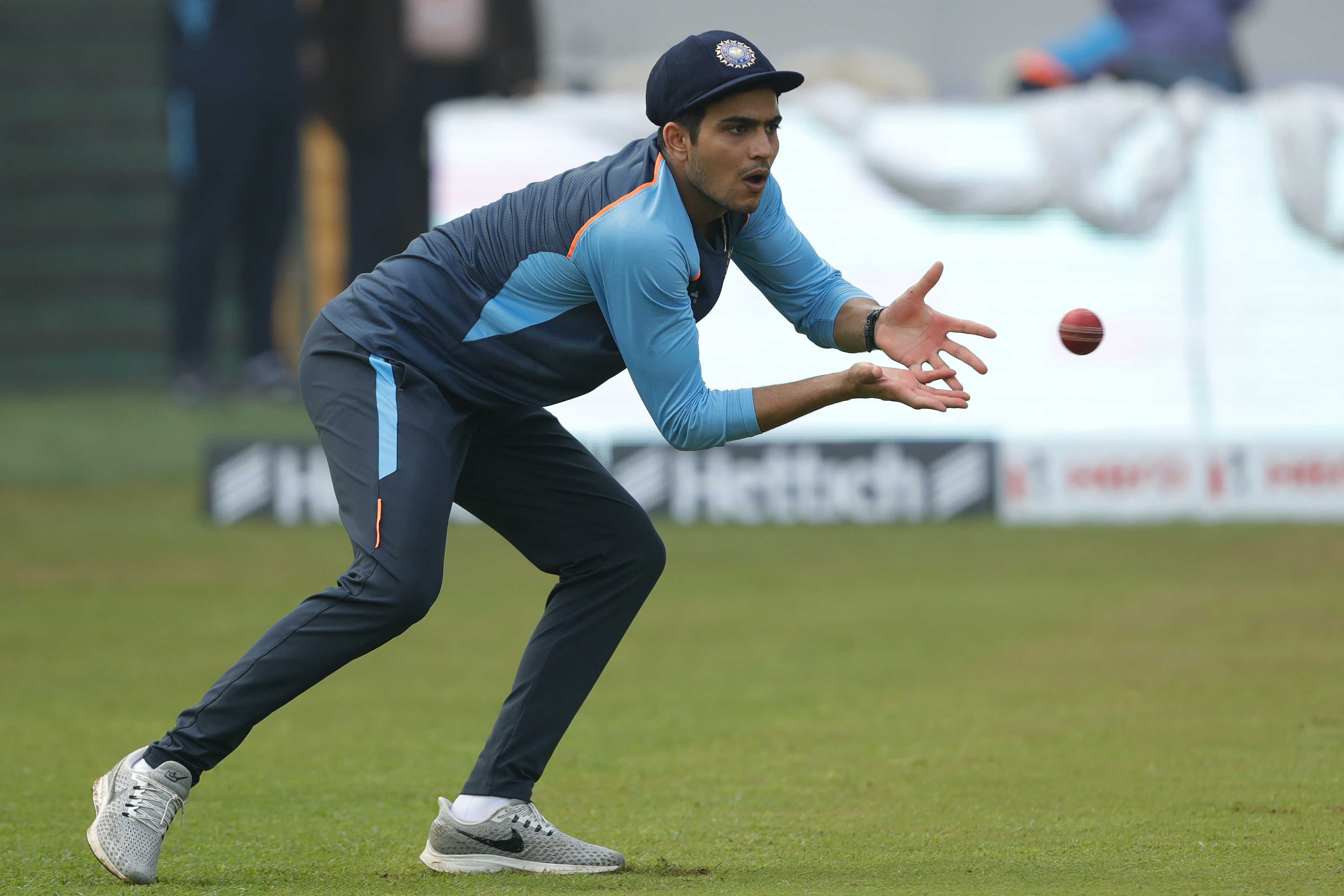 Shubman Gill of India  during day two of the 2nd test match between India and New Zealand held at the Wankhede Stadium in Mumbai on the 4th December 2021Photo by Saikat Das / Sportzpics for BCCI