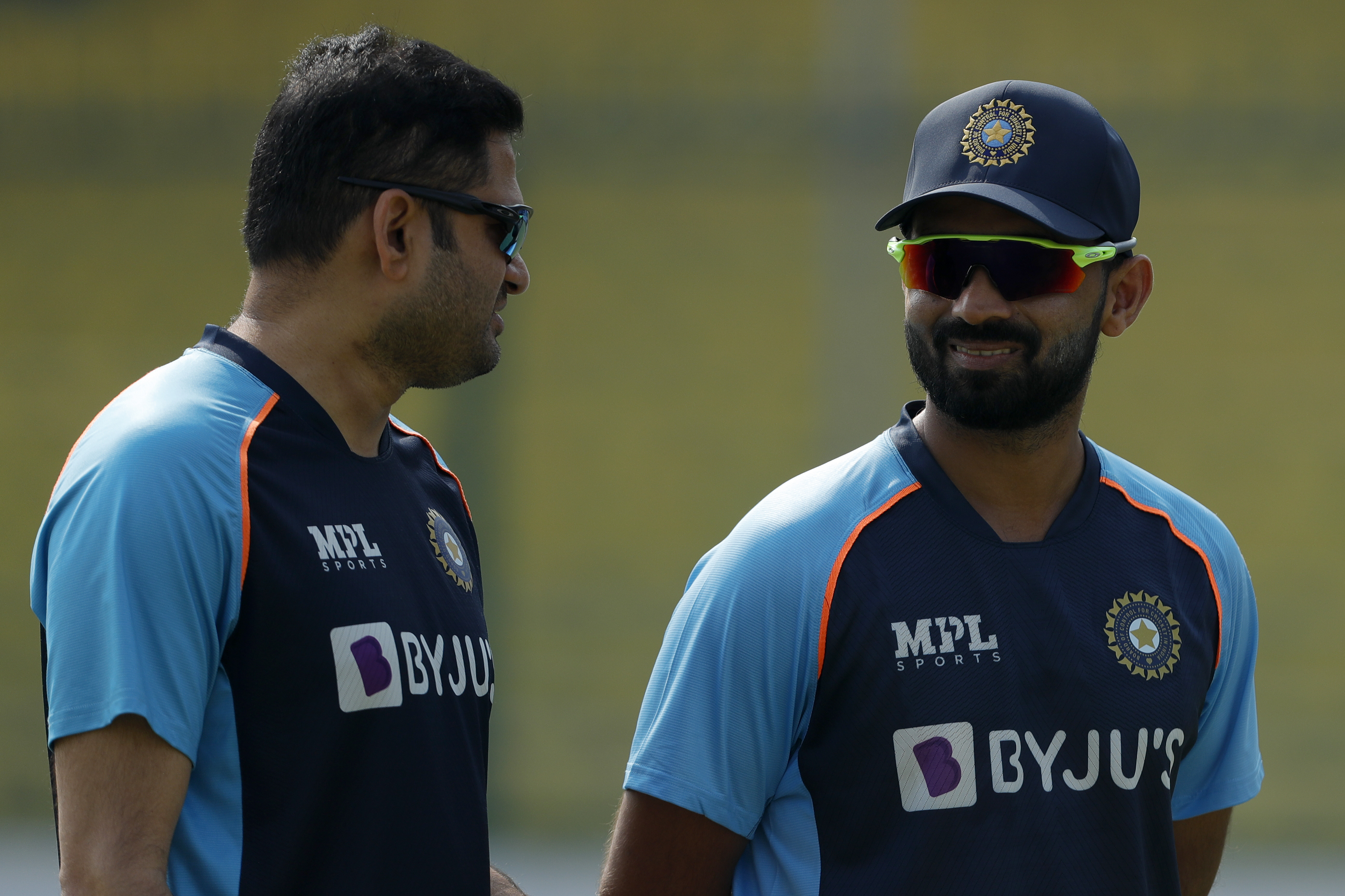 Ajinkya Rahane (Captain) of India during the India team practice session held at the Green Park International Stadium in Kanpur on the 24th November 2021Photo by Saikat Das / Sportzpics for BCCI