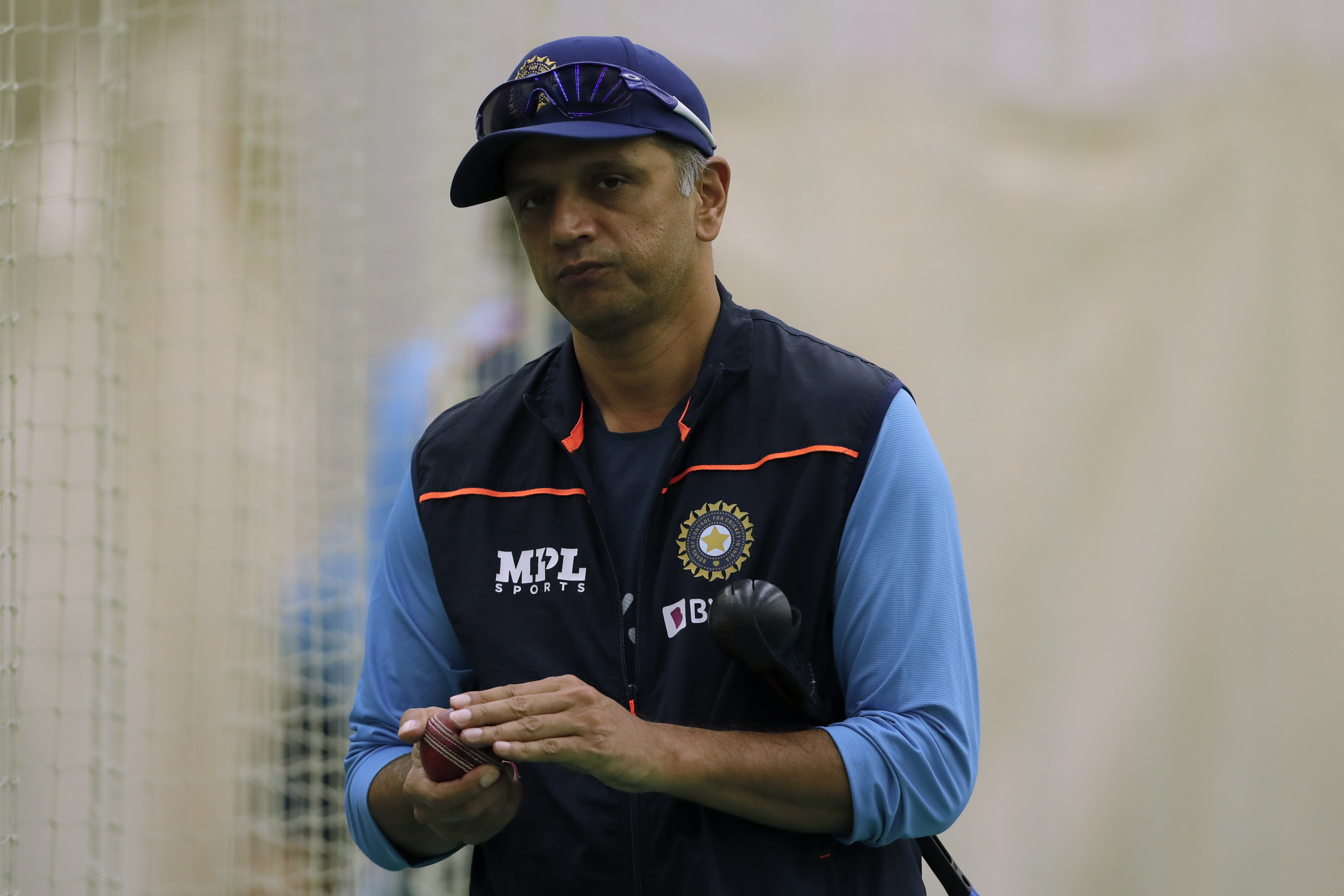 Rahul Dravid Head Coach of India  during the India team practice session held at the Bandra Kurla Complex Ground in Mumbai on the 2nd December 2021Photo by Saikat Das / Sportzpics for BCCI