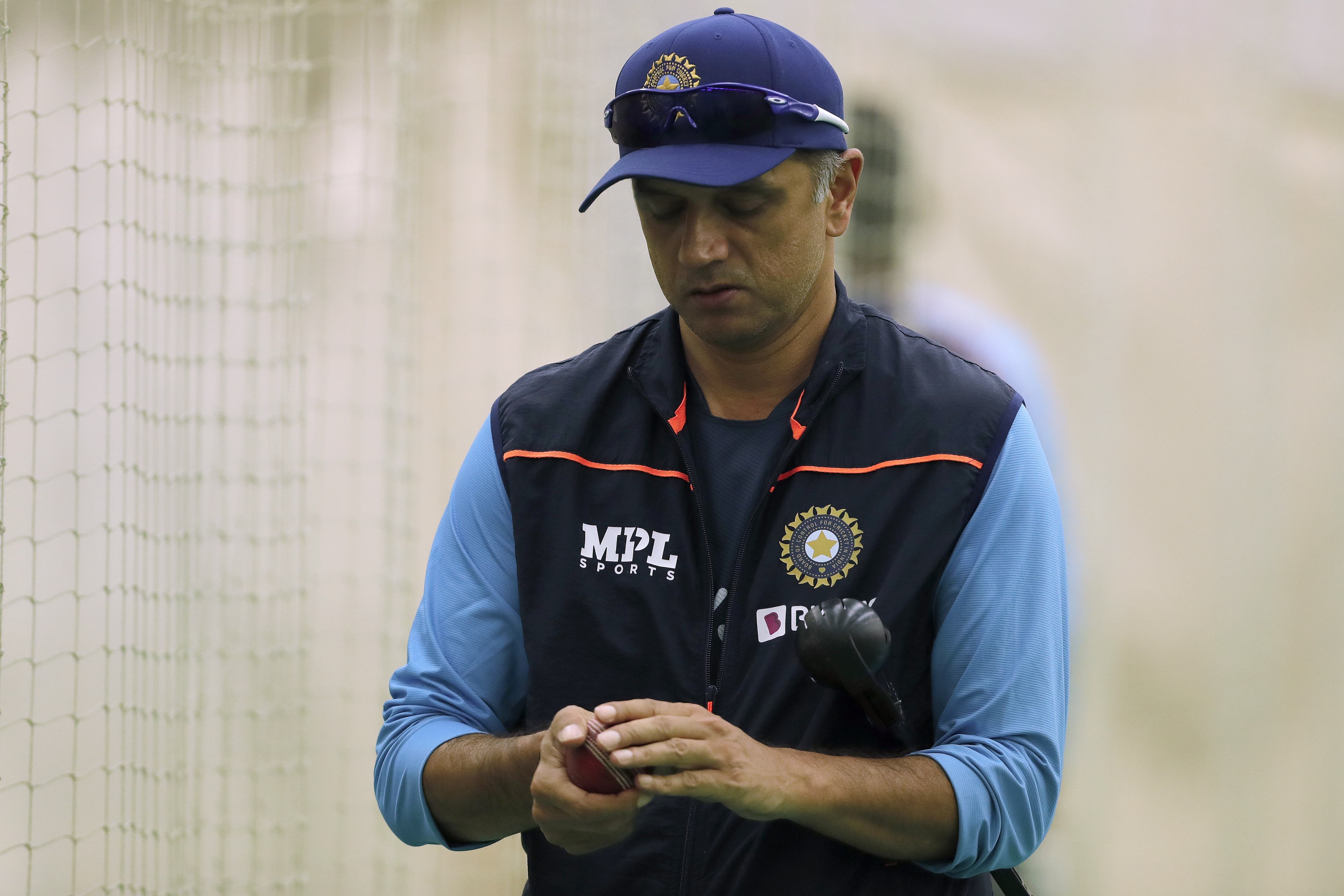 Rahul Dravid Head Coach of India  during the India team practice session held at the Bandra Kurla Complex Ground in Mumbai on the 2nd December 2021Photo by Saikat Das / Sportzpics for BCCI