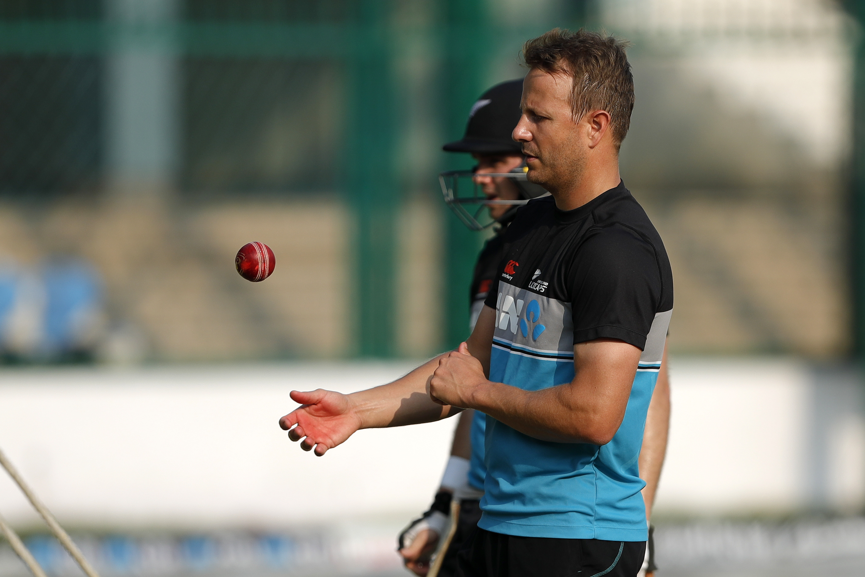 New Zealand player during the India team practice session held at the Green Park International Stadium in Kanpur on the 24th November 2021Photo by Saikat Das / Sportzpics for BCCI