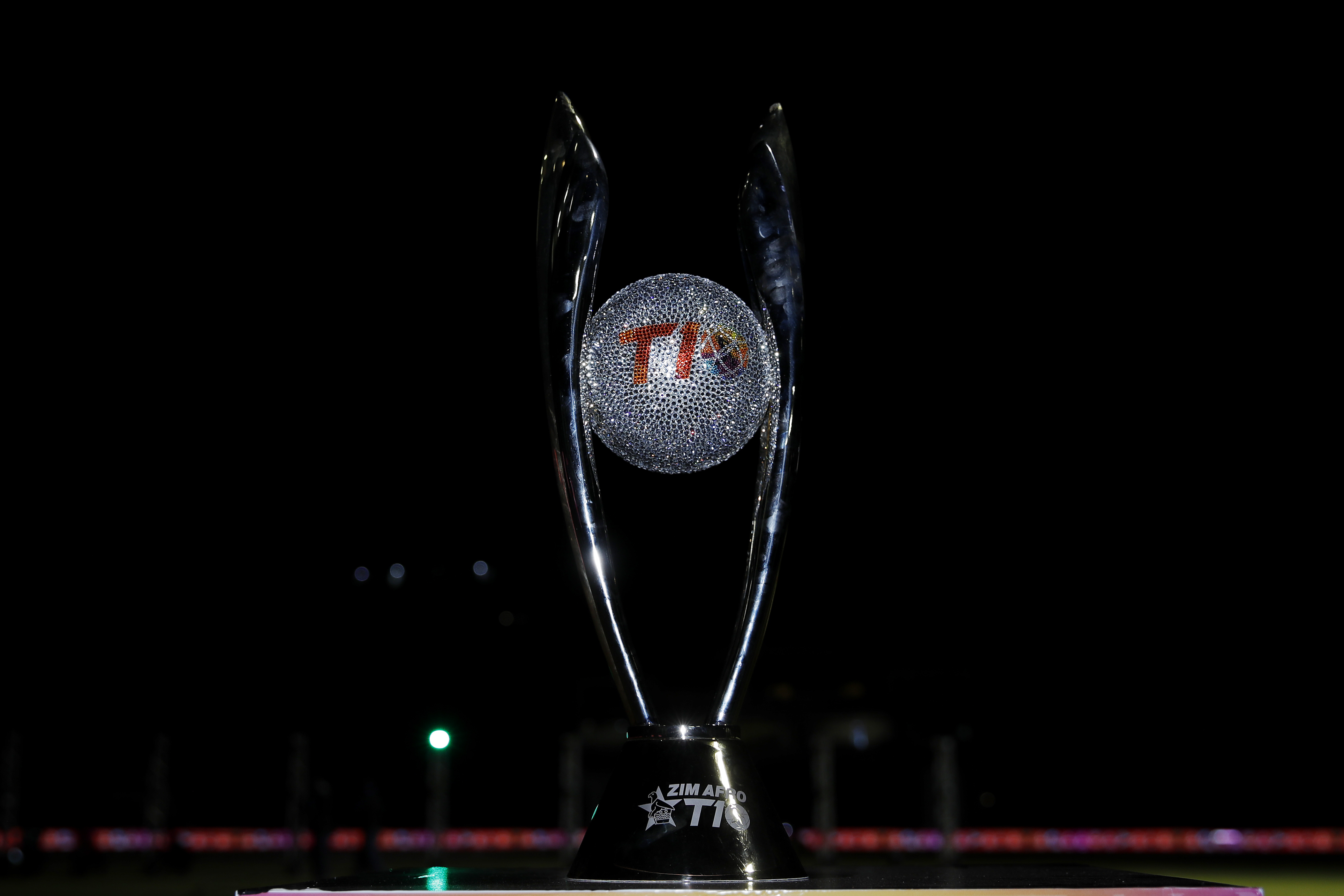 Trophy during Opening Ceremony of the Zim Afro T10 League at the Harare Sports Club in the Zimbabwe on the 20th July 2023Photo by: Saikat Das / ACEIMAGES for Zim Afro T10