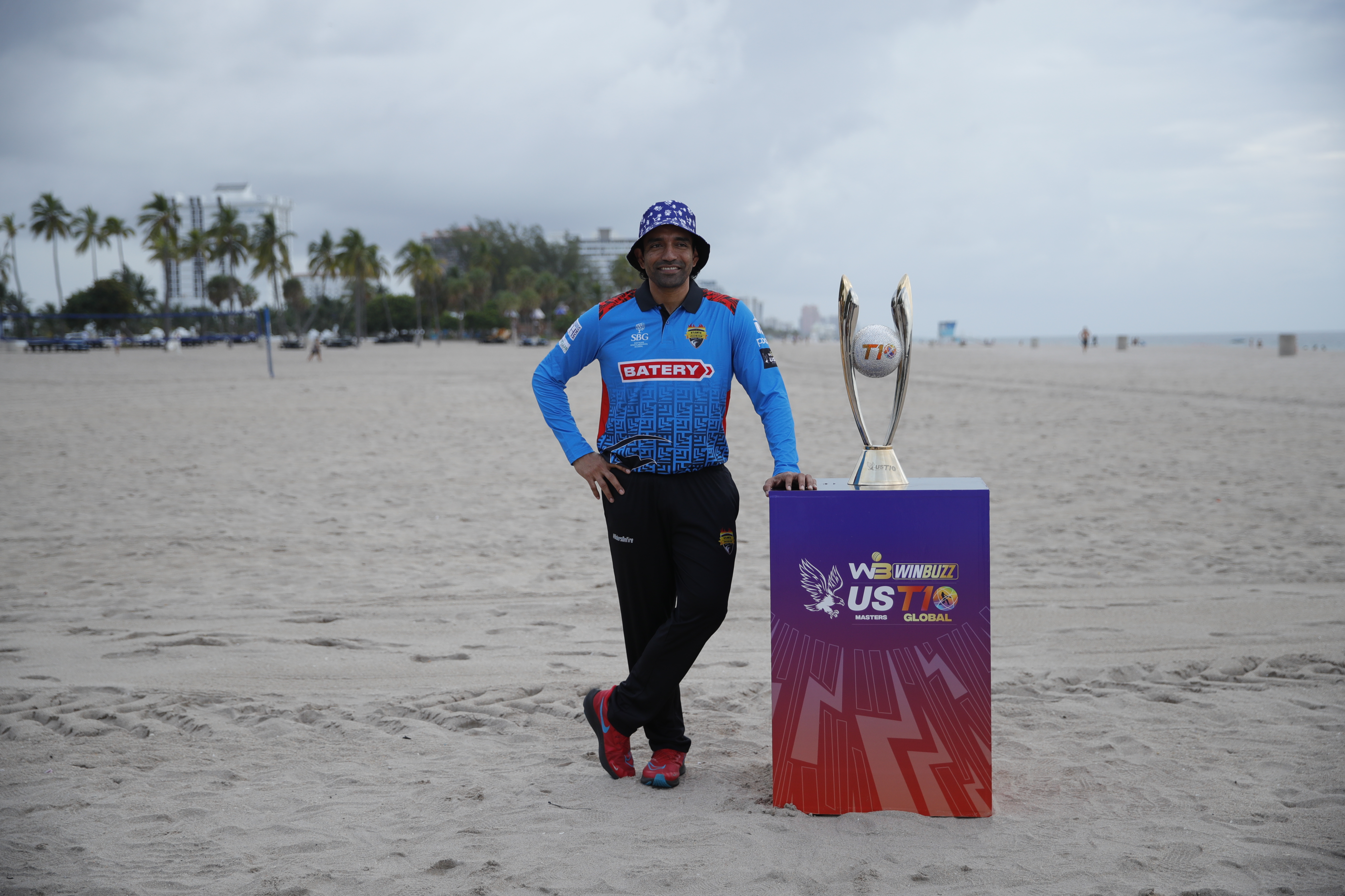 during match 3 of the US Masters T10 League between the New York Warriors and the Morrisville Unity at the Central Broward Park in Lauderhill, Florida on the 18 August 2023Photo by Saikat Das / ACEIMAGES for US Masters T10