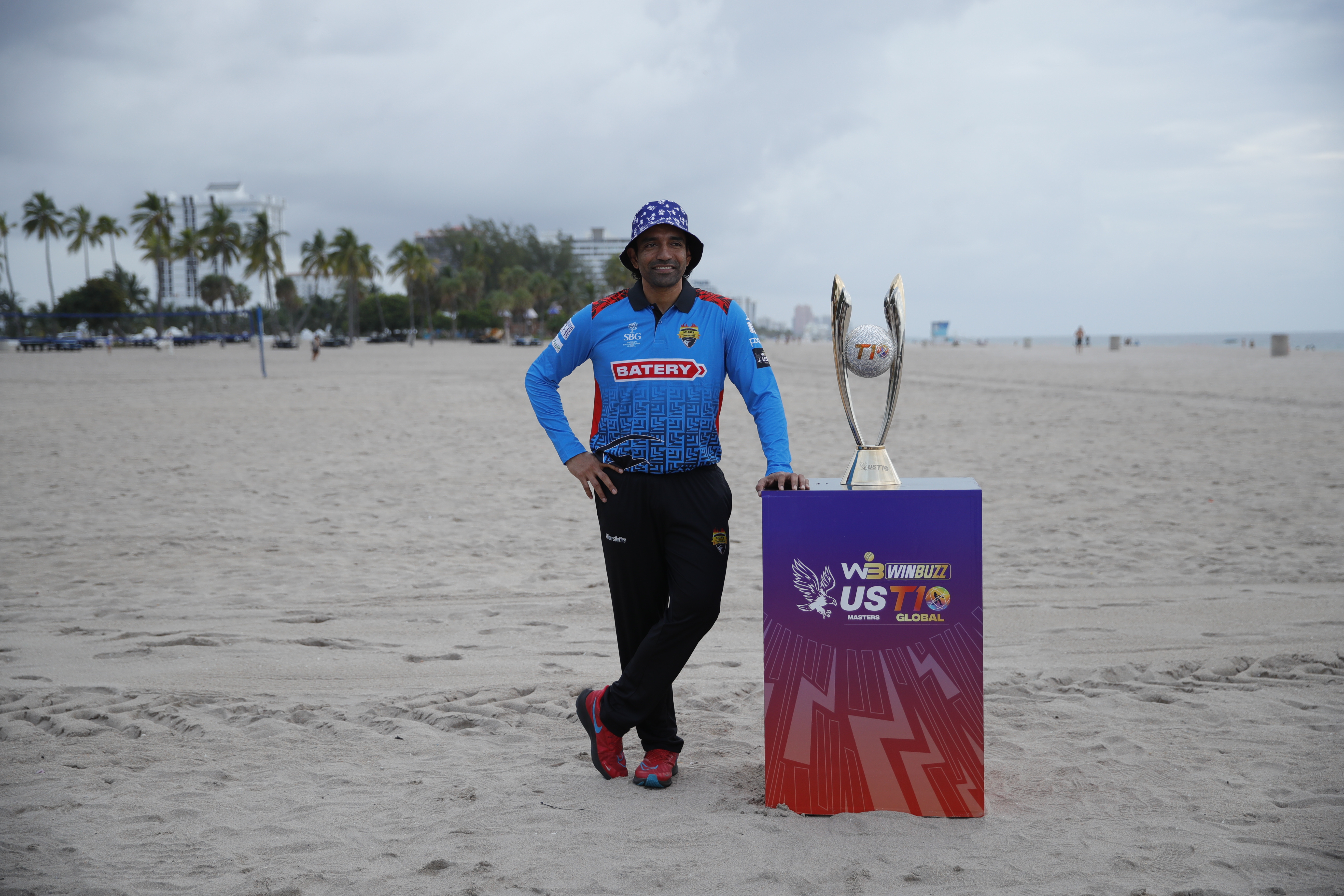during match 3 of the US Masters T10 League between the New York Warriors and the Morrisville Unity at the Central Broward Park in Lauderhill, Florida on the 18 August 2023Photo by Saikat Das / ACEIMAGES for US Masters T10