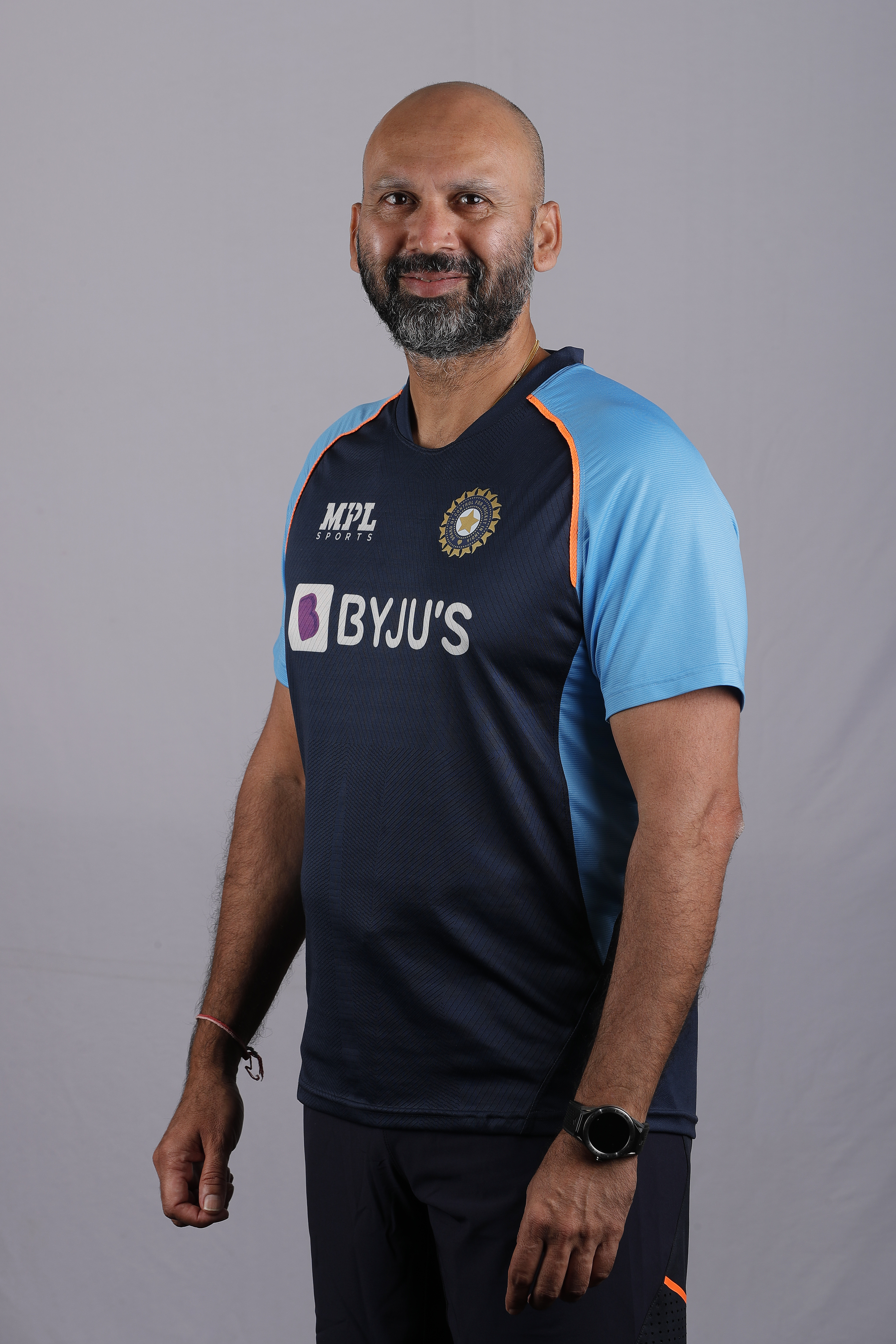 Paras Mhambrey Bowling Coach of India Photo by Saikat Das / Sportzpics for BCCI