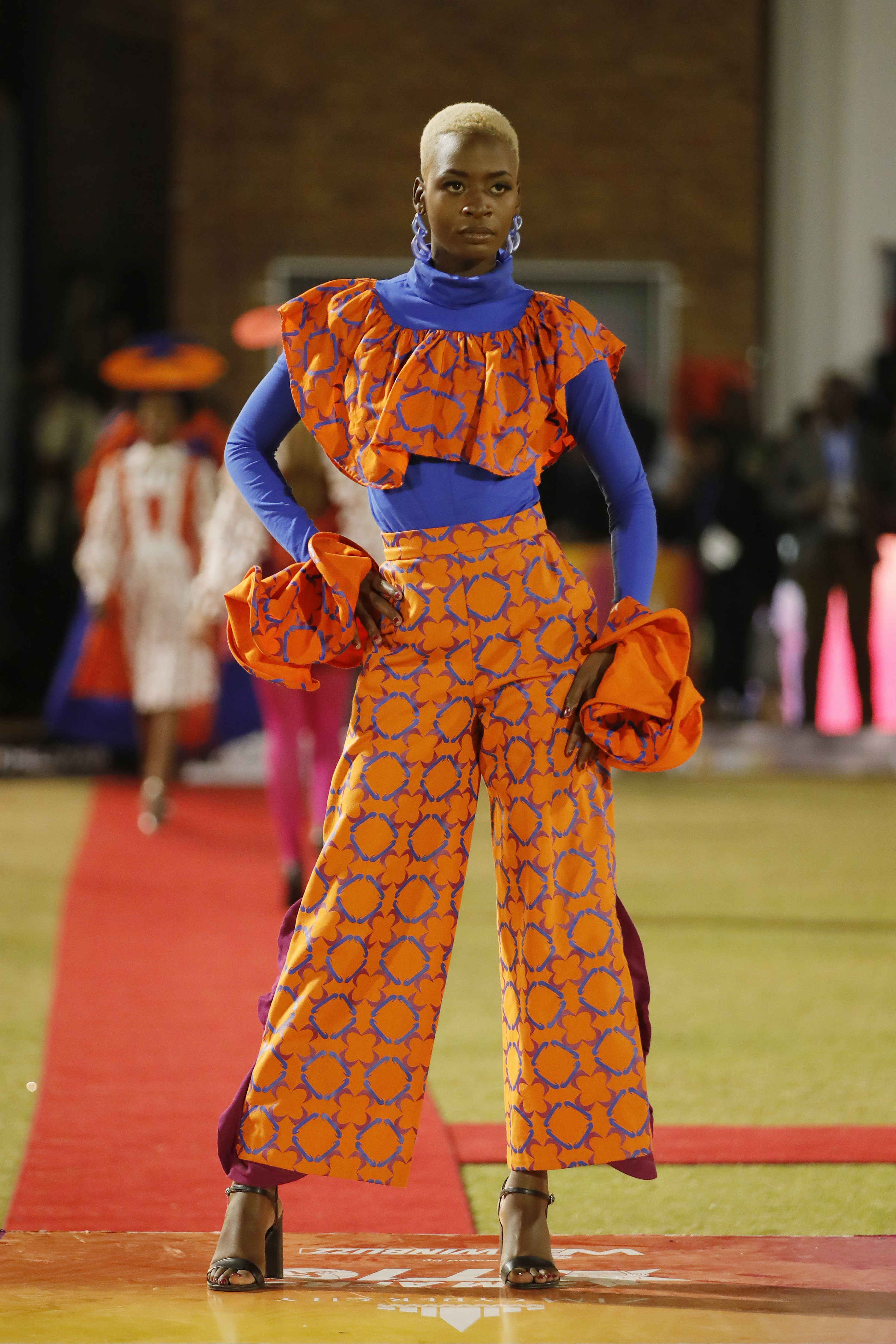 Fashion Show after Match during final match  of the Zim Afro T10 League between the Joburg Buffaloes and the Durban Qalandars at the Harare Sports Club in the Zimbabwe on the 29th July 2023Photo by Saikat Das / ACEIMAGES for Zim Afro T10
